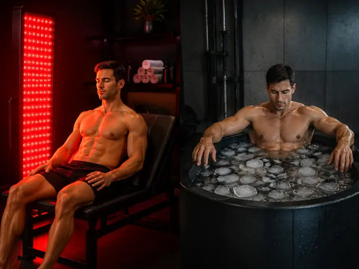 Red Light Therapy vs Ice Bath